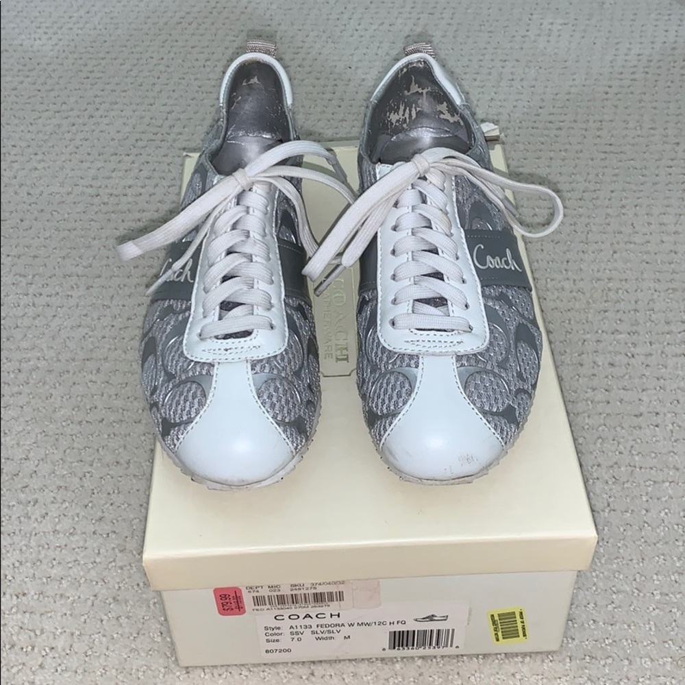 Coach tennis shoes